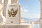 Pasaporte Diplomático Celestial ARYVONNE | Edición blanca en español
