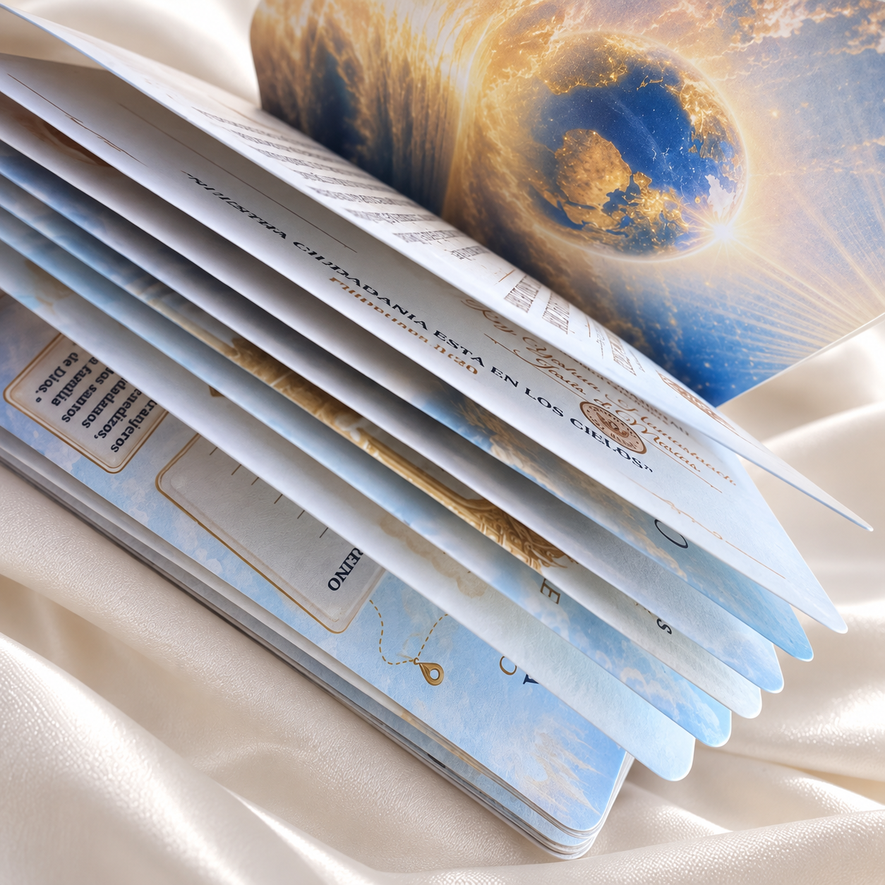 Páginas interiores del pasaporte