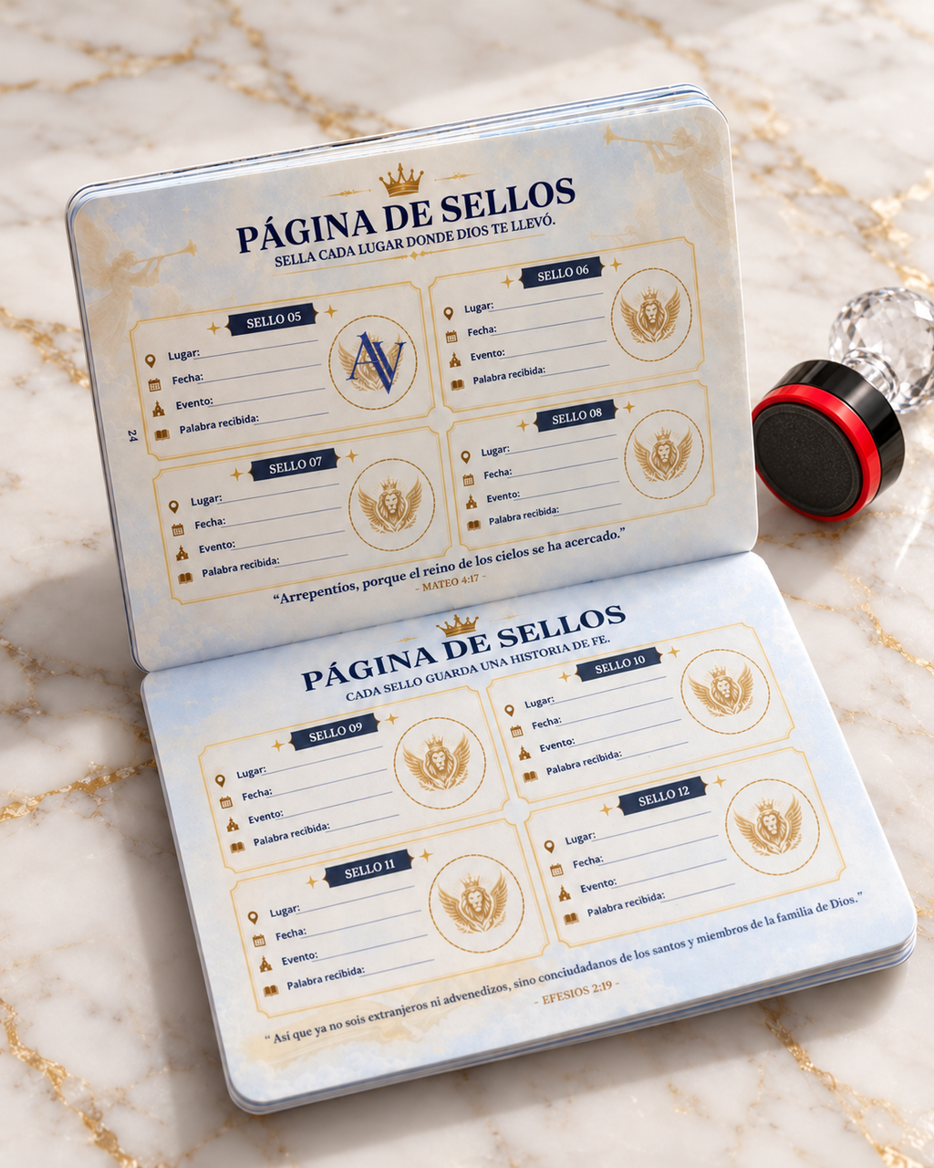 Sello Autoentintable Personalizado con Logo o Diseño
